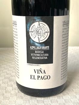 Bodegas Azpillaga Urarte, Vina El Pago tinto 2020