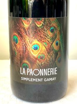 La Paonnerie, Simplement Gamay 2022