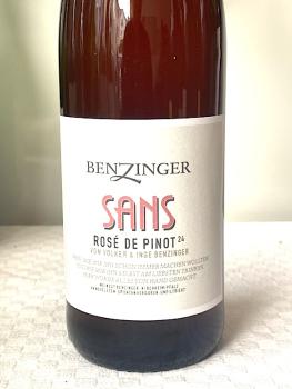 Weingut Benzinger, Sans Rosé de Pinot 2024