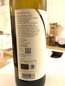 Schmelzers Weingut, Welschriesling 2023