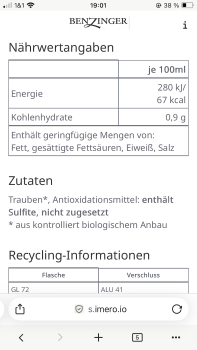 Weingut Benzinger, Orange Blanc de Blanc 2025