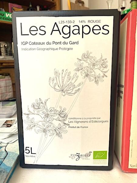 Caves des vignerons d'Estézargues, Les Agapes 5L