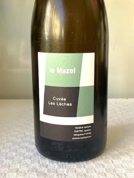 Mazel, Cuvée Les Leches 2024
