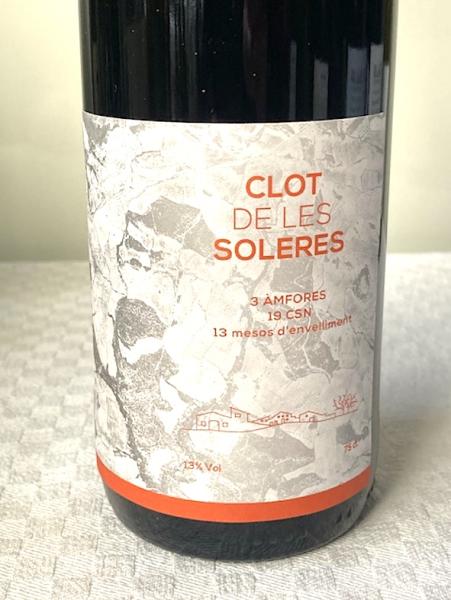 Clot de les Soleres, Cabernet Sauvignon 2019