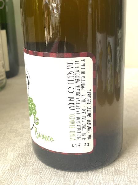 Masseria La Cattiva, La Cattiva Bianco 2022