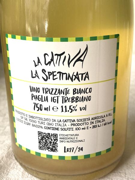 Masseria La Cattiva, La spettinata bianca 2024