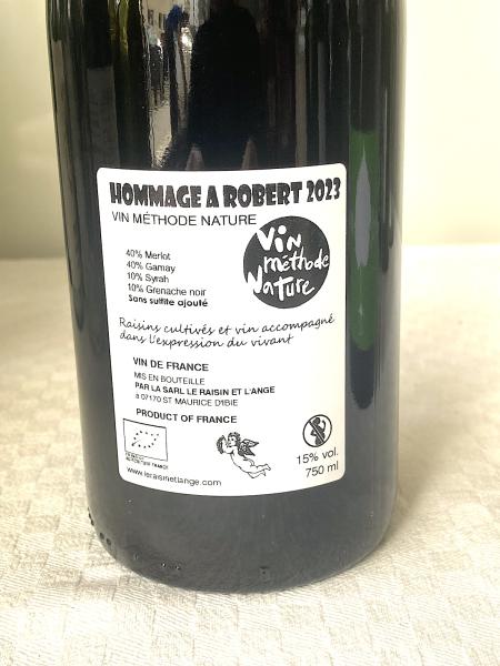 Le raisin et l'ange, Hommage à Robert 2023