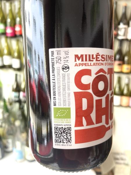 Caves des vignerons d'Estézargues, Taparas rouge 2024