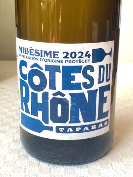 Caves des vignerons d'Estézargues, Taparas blanc 2024